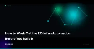automation roi calculation small business opsionic 60df58