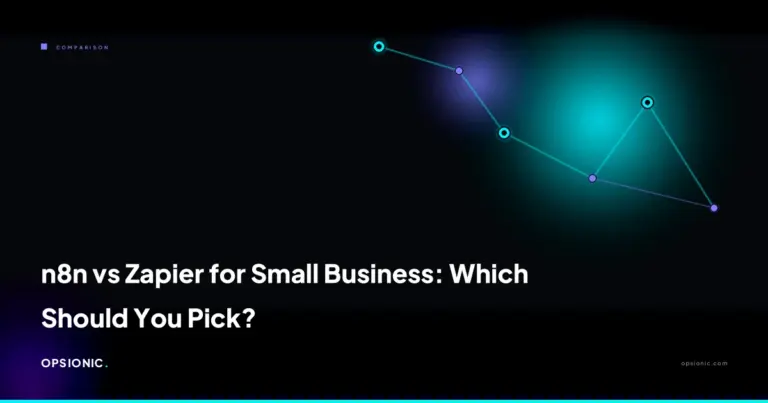 n8n vs zapier for small business opsionic e4f1e3