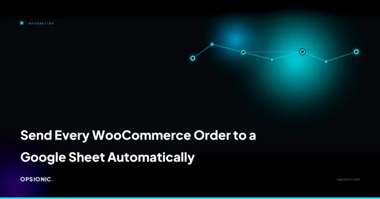 woocommerce to google sheets automatically opsionic 2d1596