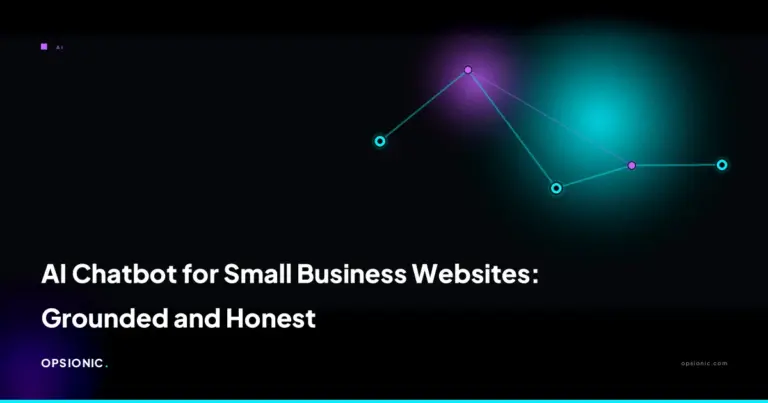 ai chatbot for small business website opsionic e27d0e