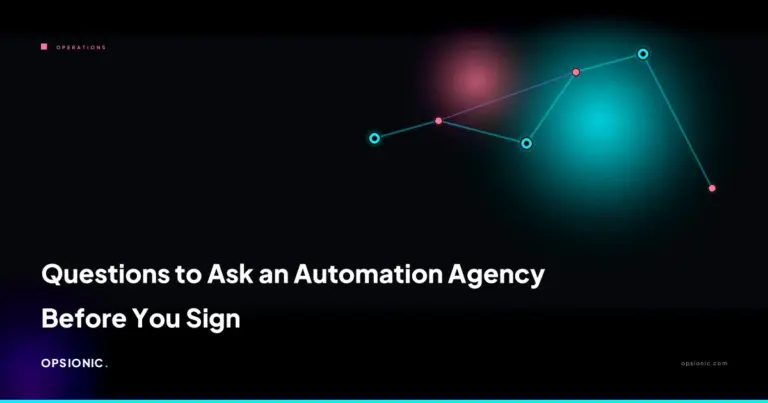 questions to ask an automation agency opsionic 7c250a